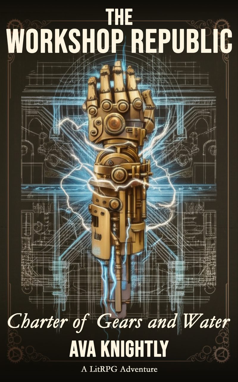 Charter of Gears and Water — Book 1 cover, The Workshop Republic Chronicles by Ava Knightly